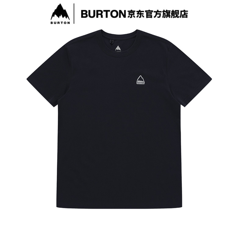 BURTON伯顿官方男女同款BADGE短袖T恤LOGO经典圆领休闲T恤111219 - 图2
