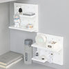 Perforated board storage rack desk desk storage dormitory