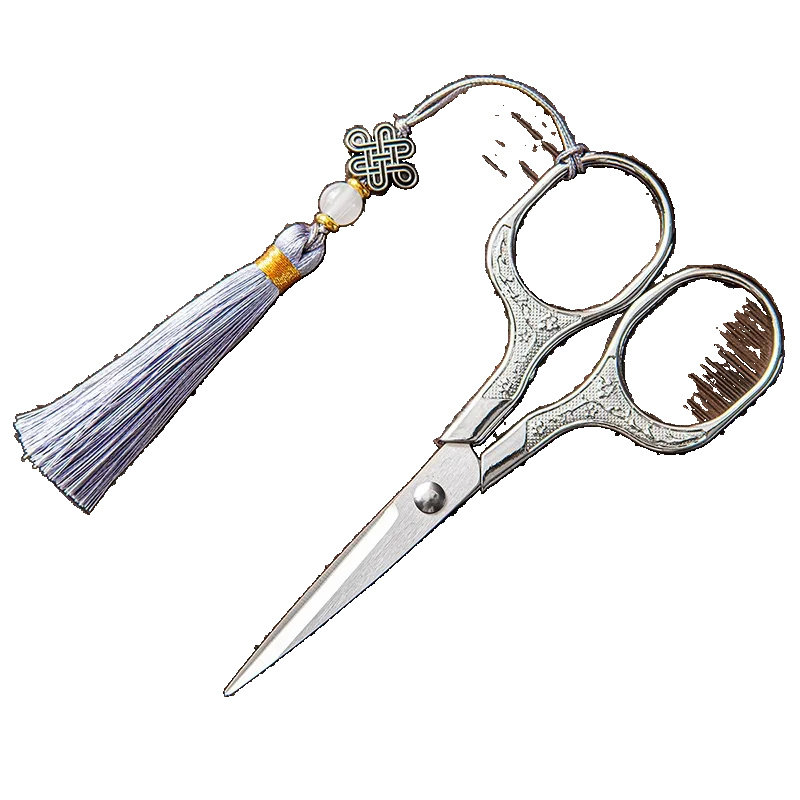 梅花茶叶剪复古茶艺剪刀不锈钢茶剪刀简约小泡泡袋茶道剪子茶配件,淘宝优惠券,粉丝福利购,淘宝优惠卷