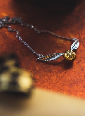 飞贼925纯银真金精工高配项链