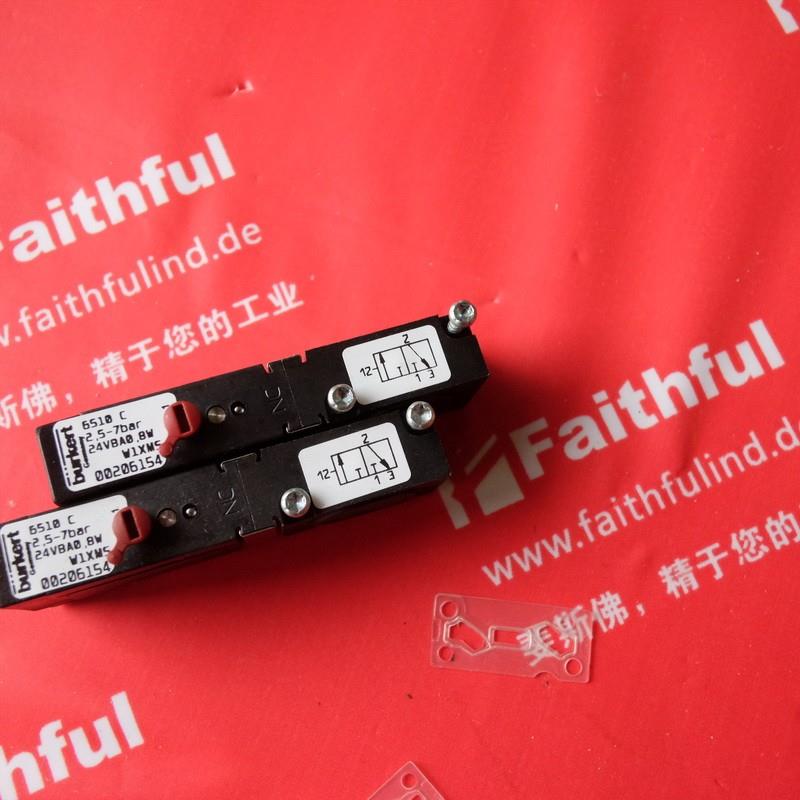 Burkert 00206154 宝德全新换向阀 6510 2.5-7BAR 24VBA 0.8W询价 - 图1