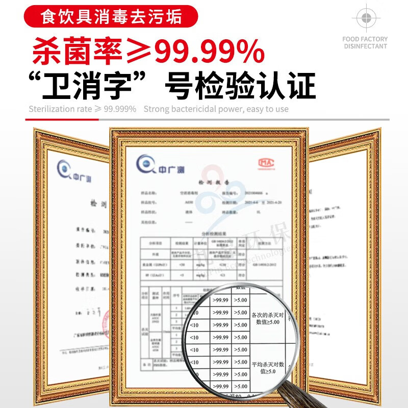空消次氯酸钠食饮具消毒液家用茶水杯餐具学校食用碗筷食品级杀菌 - 图1