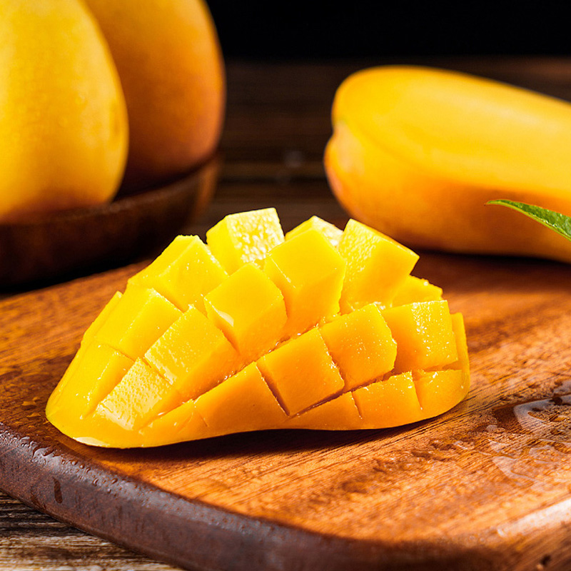果悦滋旗舰店广西芒果小台芒新鲜10斤三亚小台农芒果小核超甜水果当季整箱包邮2