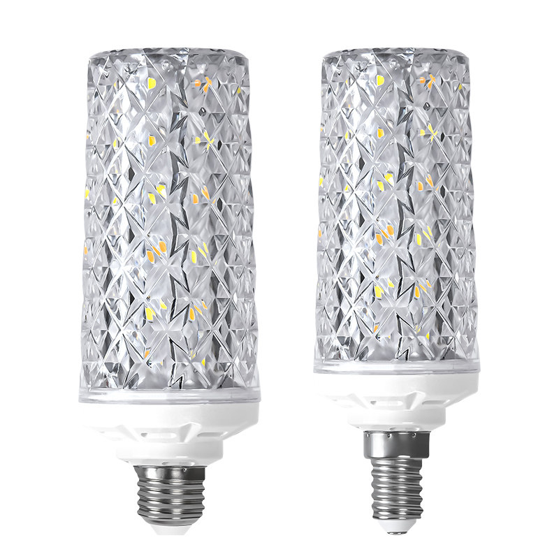超亮led灯泡e27E14螺口三色变光节能灯玉米灯泡大瓦家用吊灯光源,淘宝优惠券,粉丝福利购,淘宝优惠卷