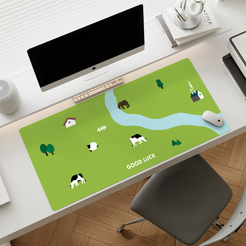 阿勒泰办公桌垫防硌手超大号工位护眼键盘垫防水可擦学生书桌垫子,淘宝优惠券,粉丝福利购,淘宝优惠卷