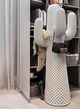 网红仙人掌大型摆件衣帽架玻璃钢雕塑服装店家居客厅橱窗落地装饰