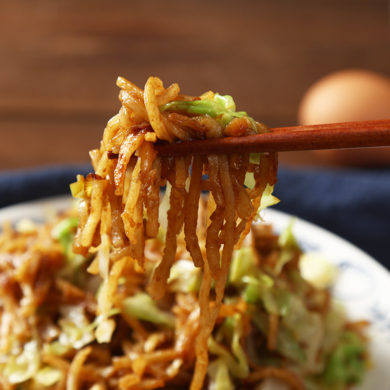 饼丝炒饼真空包装每天现发河北特产食品家乡面食焖饼丝烩饼包邮 - 图0