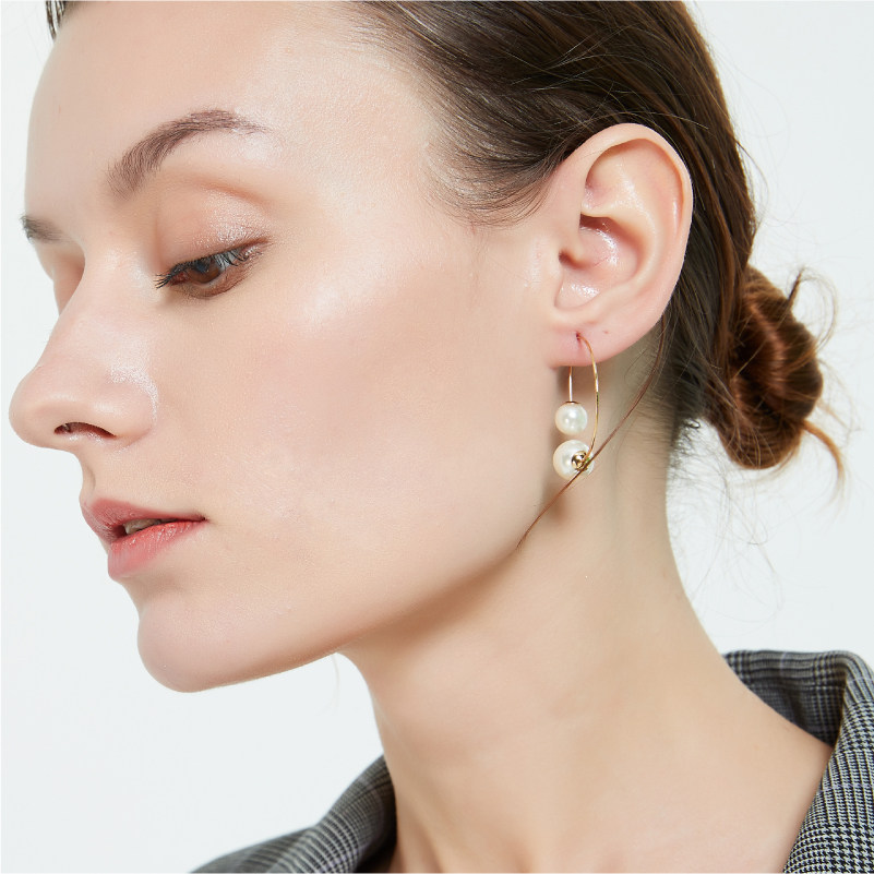 奥米迪奥2022新潮四季款复古感耳钉 aomidior耳环