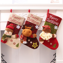 Christmas Decorations Christmas Socks Pendant Christmas Paparazzi Seniors Snowman Gift Bags Christmas Tree Decoration Shop Window Arrangement