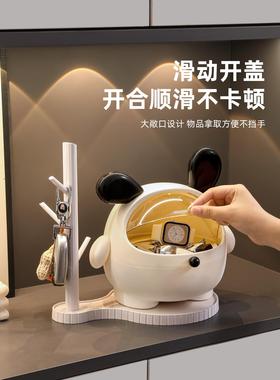墩墩狗玄关钥匙收纳盒摆件入户门口鞋柜创意客厅桌面装饰品高颜值