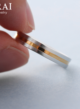 arai原创纯银情侣戒指镀18k金