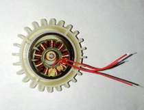 Hydro-generator hand generator for three-phase water flow motor mechanism