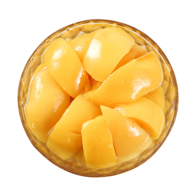 南叶旗舰店南叶糖水黄桃罐头砀山新鲜水果玻璃瓶罐头256g*5瓶烘焙桃条罐头1