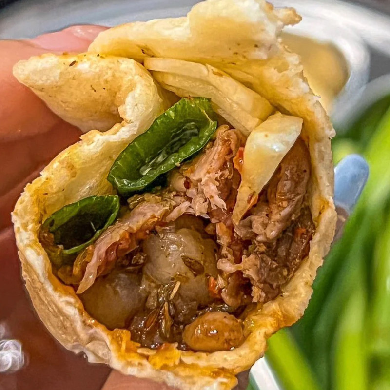 淄博烧烤小饼蘸料山东卷饼手工专用烧烤煎饼白皮小饼商用批发夜宵