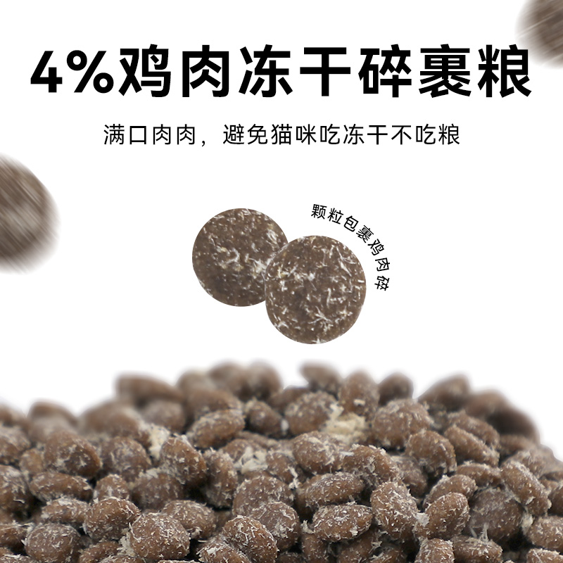 宠熙C35无谷全价猫粮单一肉源鸡肉配方低敏成猫幼猫全阶段1.5kg装 - 图2