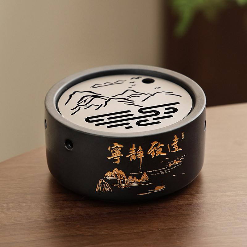禅意煮茶炉蜡烛加热底座日式茶壶温茶炉速热片温茶器室内茶炉煮茶,淘宝优惠券,粉丝福利购,淘宝优惠卷