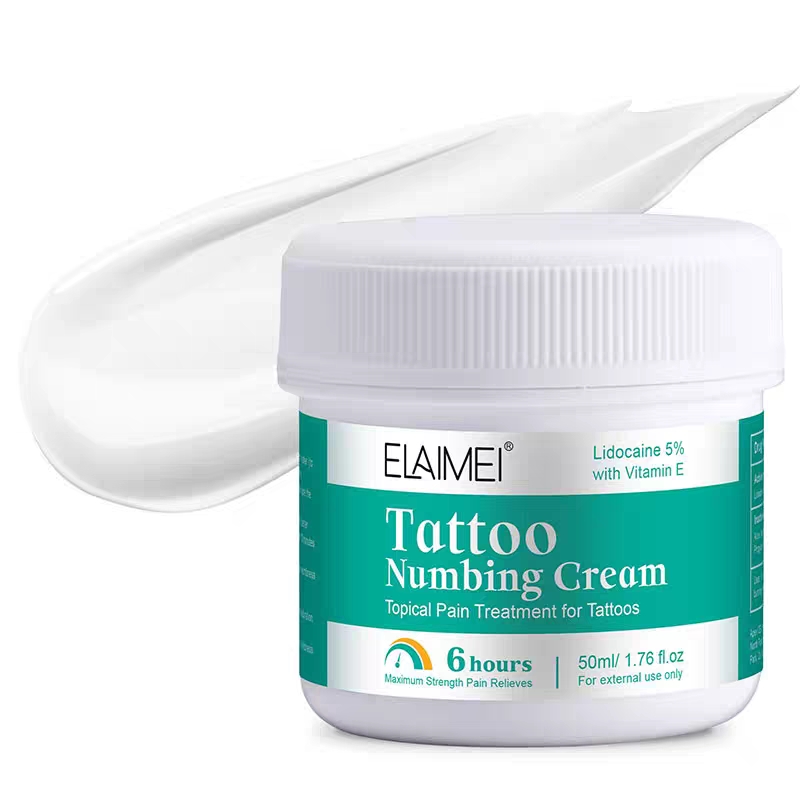 Tattoo Stop Pain Numbing Cream Coloring Soothing Pain Relief - 图0