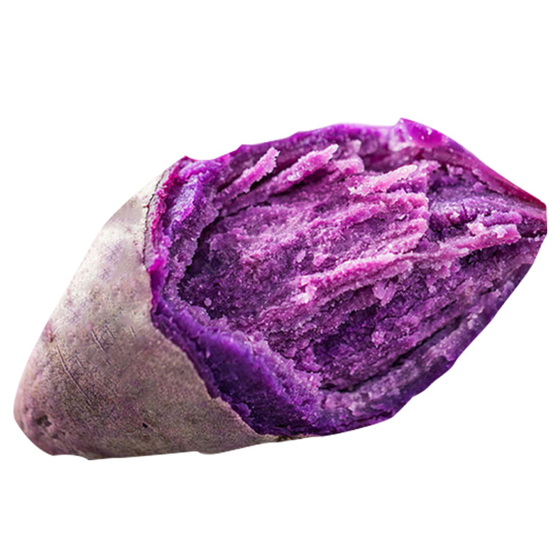 新鲜10斤沙地农家自种紫心板栗红薯 功夫侠番薯