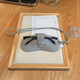 Protective cover simple leather sunglasses box storage bag