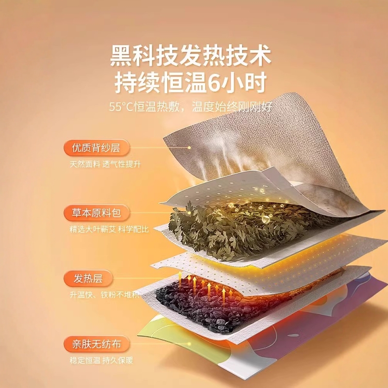 暖颈贴艾草温灸蒸汽发热舒缓颈椎专用热敷护肩护颈艾灸贴护颈神器