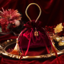 Delight Sugar Bag Wedding Special Joy Sugar Gift Box Wedding Companion Gift Return Gift Bag of Handbag Candy-Candy Boxes