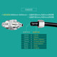 304 stainless steel quick screw straight through diameter change joint