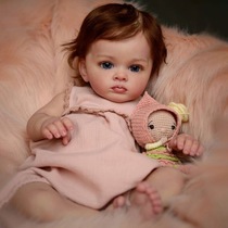 Emulation baby dolls 60 cm tutti pure hand painted baby girl doll toy gift
