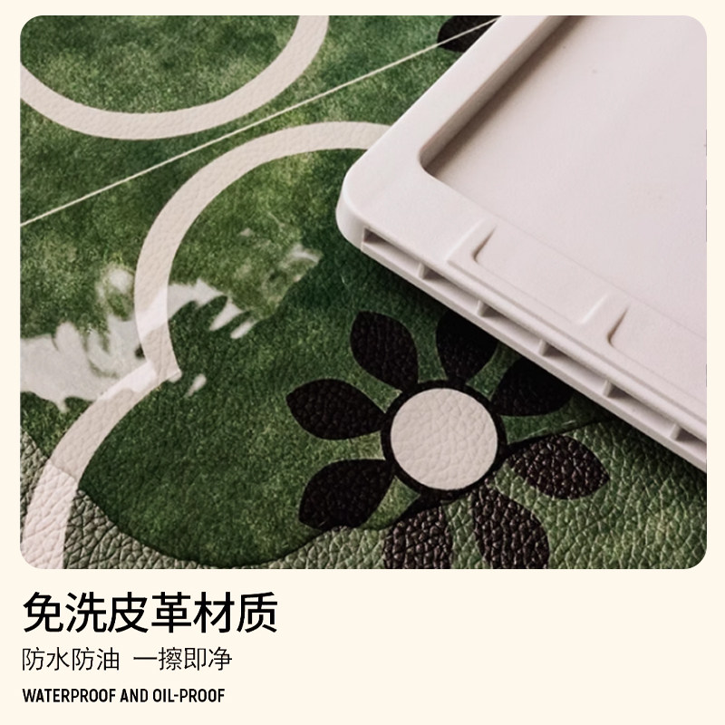 2025新款入门地垫复古美式绿色地毯免洗可擦PVC门垫进门换鞋脚垫,淘宝优惠券,粉丝福利购,淘宝优惠卷