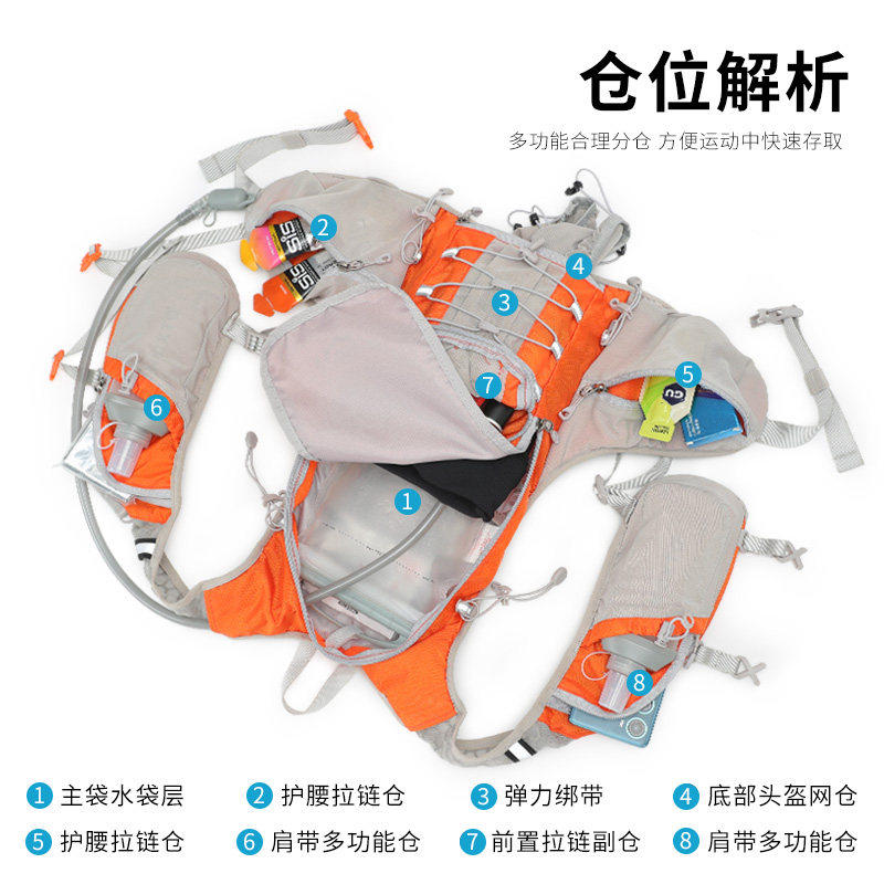 inoxto鹰图户外越野跑背包男超轻小容量登山包女轻便徒步包,淘宝优惠券,粉丝福利购,淘宝优惠卷