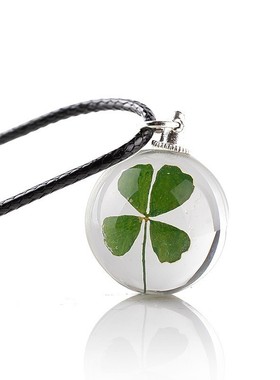 创意新款饰品流行饰蒲公英四叶草