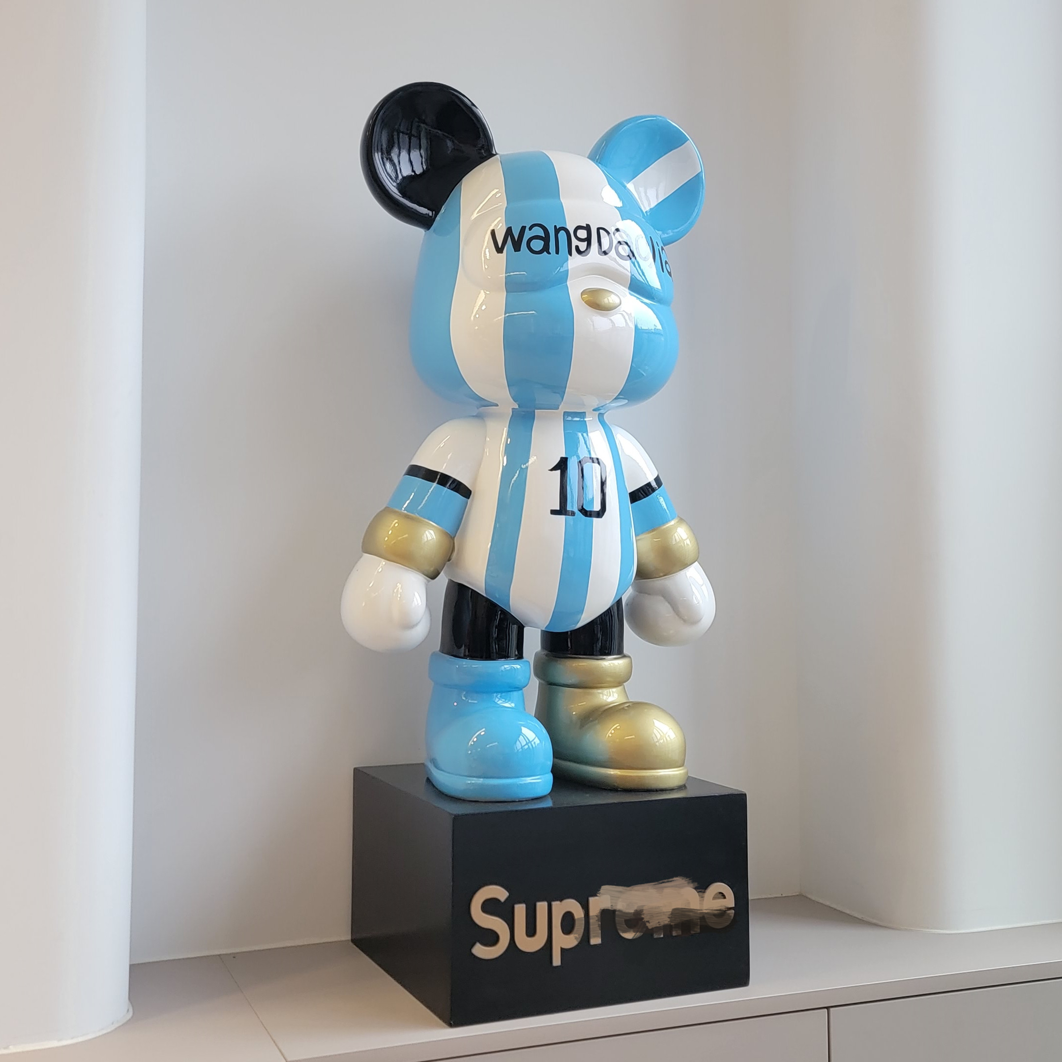 轻奢卡通暴力熊存钱罐客厅家居简约电视柜大号落地创意装饰品摆件,淘宝优惠券,粉丝福利购,淘宝优惠卷