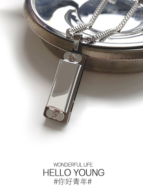 HiYOUNG合金项链情侣原创设计