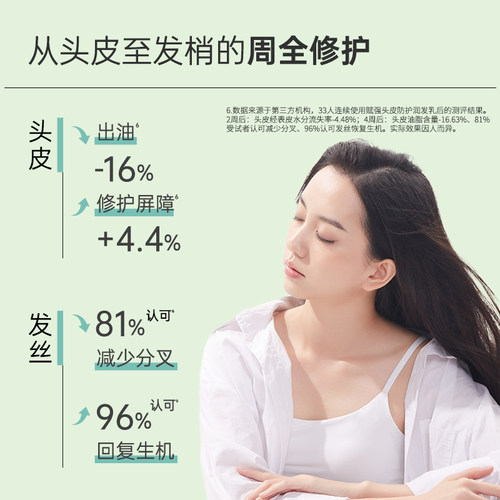 海德老师推荐改善头皮屏障赋强头皮防护润发乳修护干枯发沙龙同款 - 图0