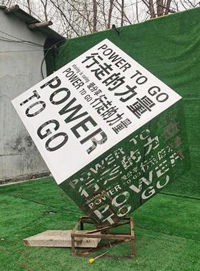 不锈钢镂空魔方雕塑户外发光大型创意立方体定制公园广场装饰摆件