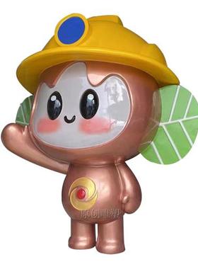 玻璃纤维卡通雕塑定制人物动物吉祥公仔商场园林大型景观雕塑摆件