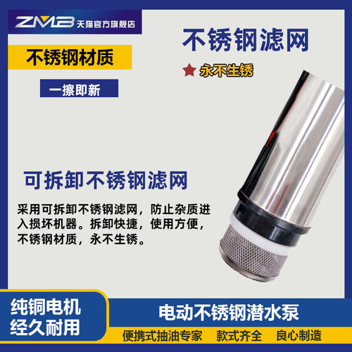 抽油泵柴油48V泵品字插头电动车60V抽油器电瓶车油泵喷雾器水泵 - 图2