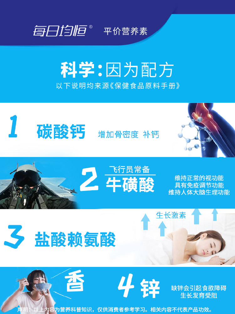 每日均恒钙铁锌/钙镁
