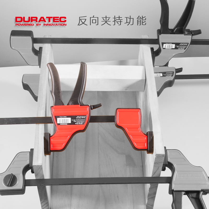 DURATEC木工夹子F夹固定器重型夹大力拼板夹木板夹钳快速夹石材夹 - 图2