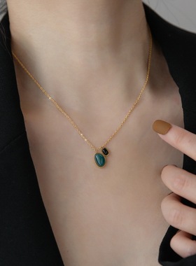 时尚小众锁骨链项链钛钢钛钢