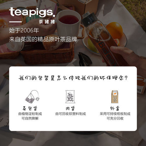 teapigs欧标茶茉莉龙珠绿茶包英国进口茶包花袋泡茶猪猪无残留 - 图3