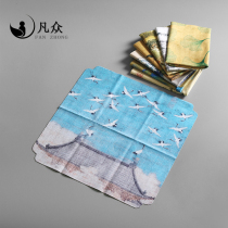 Suede Suede Tea Towel Cloth Absorbent Upscale Tea Mat Table Cloth Tea Table Towel Rag Chinese Style Zen Chinese Wind Tea Accessories