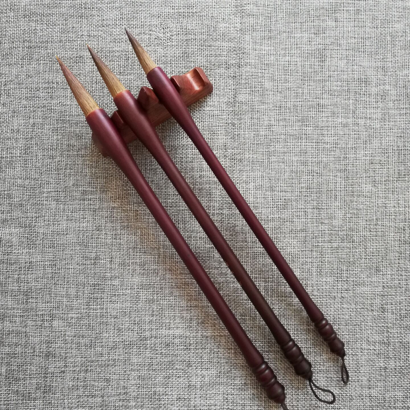 狼毫毛笔大楷中楷小楷初学者学生成人书法练习文房四宝国画画毛笔 - 图0