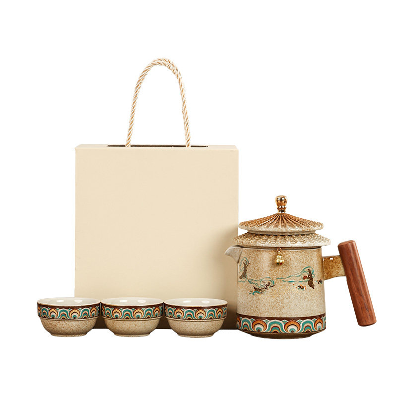 Chuwu Forbidden City Dunhuang Quick Cup Travel Tea Set