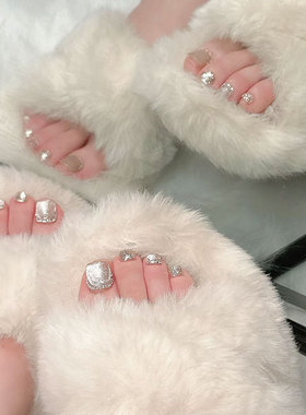 FUYU-NAIL爆闪猫眼脚穿戴美甲