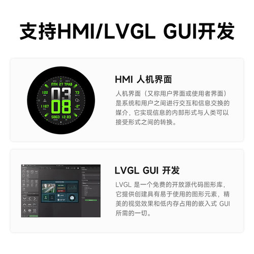 微雪 ESP32-S3开发板 2.8寸触摸圆形屏LCD 支持Arduino wifi蓝牙 - 图0