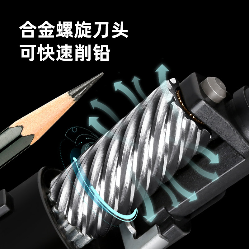 日本uni三菱手摇kh-20素描转笔刀 uni三菱铅笔赤东卷笔刀/削笔器