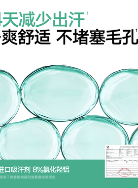 理然清凉干爽香氛喷雾持久止汗