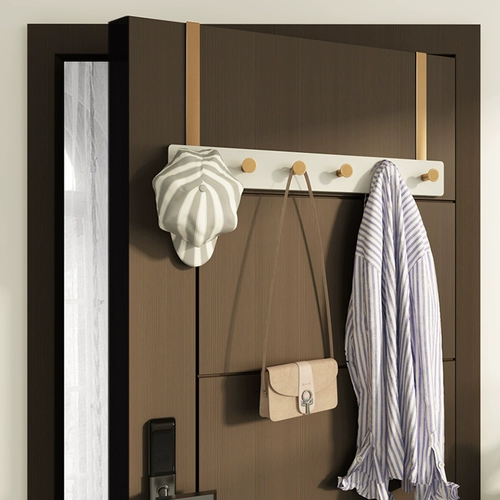 Крюк крюк дверь спальни висят дверь спальни, подвесная сумка для хранения, без удара в спальню, крюк, дверь крючков за полкой