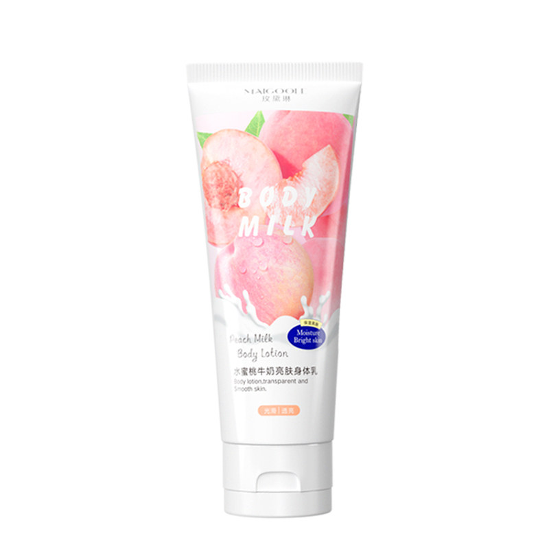 玫黛琳水蜜桃亮肤保湿修复干燥牛奶 maigoole身体乳/霜