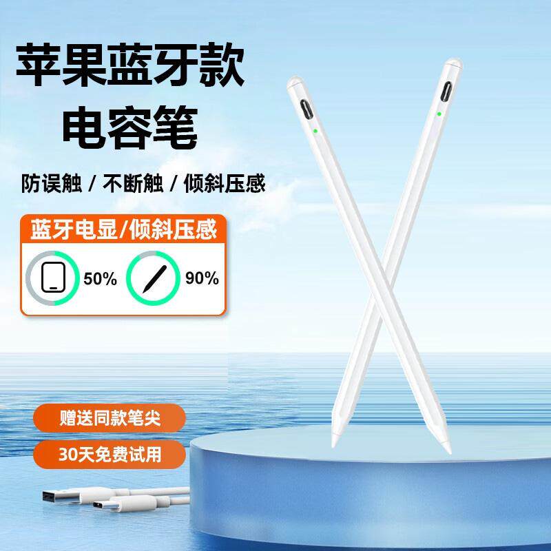 适用ipad蓝牙电容笔applepencil二代防误触触控笔10代air5触屏笔